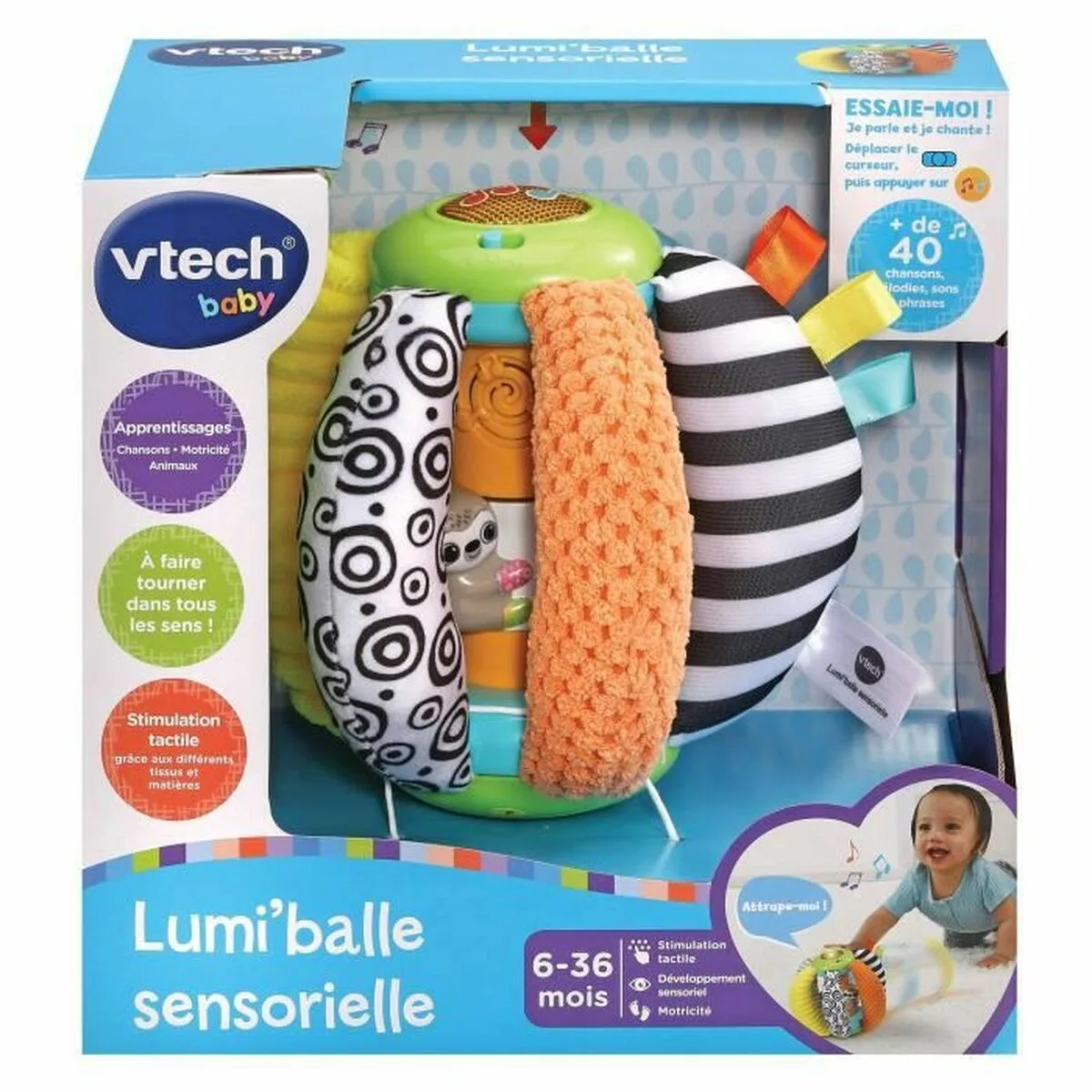 Jouet educatif vtech baby lumi balle sensorielle s718667776. Diaytar, c'est l'évidence que quand on aime les produits, on ne compte pas. On les collectionne. À vous de jouer.