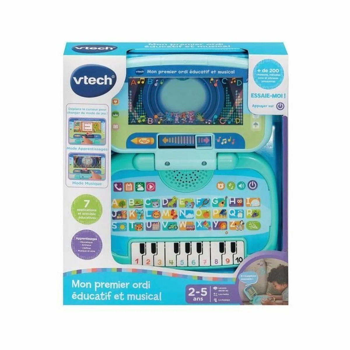 Jouet educatif vtech baby mi primera computadora educativa y musical francais s7101521741. Diaytar vous habille de la tête aux pieds avec goût et raffinement.
