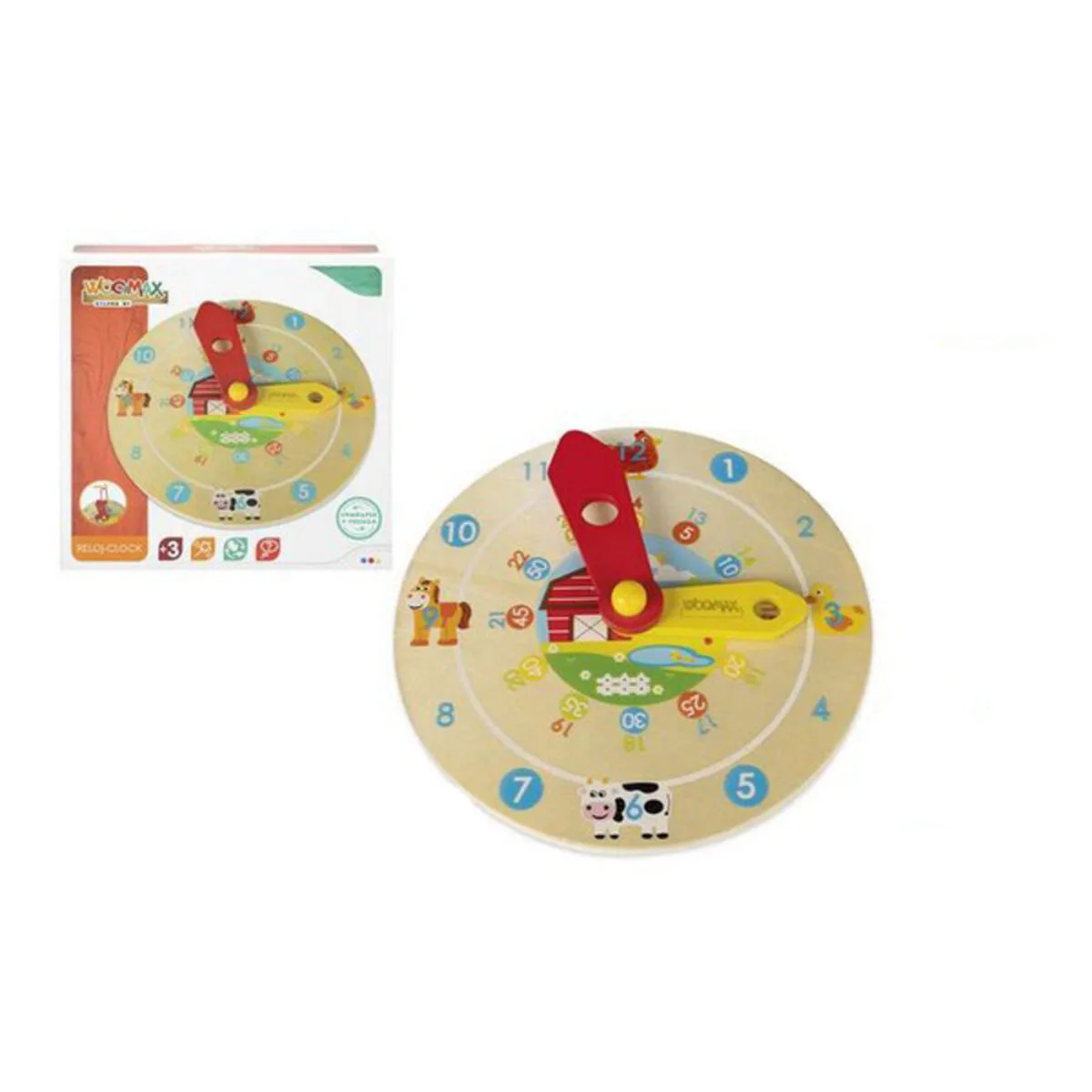 Jouet educatif woomax montre o 18 cm s890347982. Exprimez votre personnalité avec les accessoires tendance de Diaytar.
