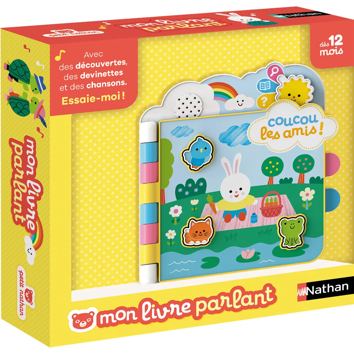 Jouet interactif pour bebe nathan mon livre s7101978363. Diaytar, le partenaire de ceux qui veulent une vie mieux équipée, mieux designée et plus connectée, tout simplement.Diaytar : Le laboratoire des tendances où naissent vos futurs produits préférés, des essentiels aux plus innovants.