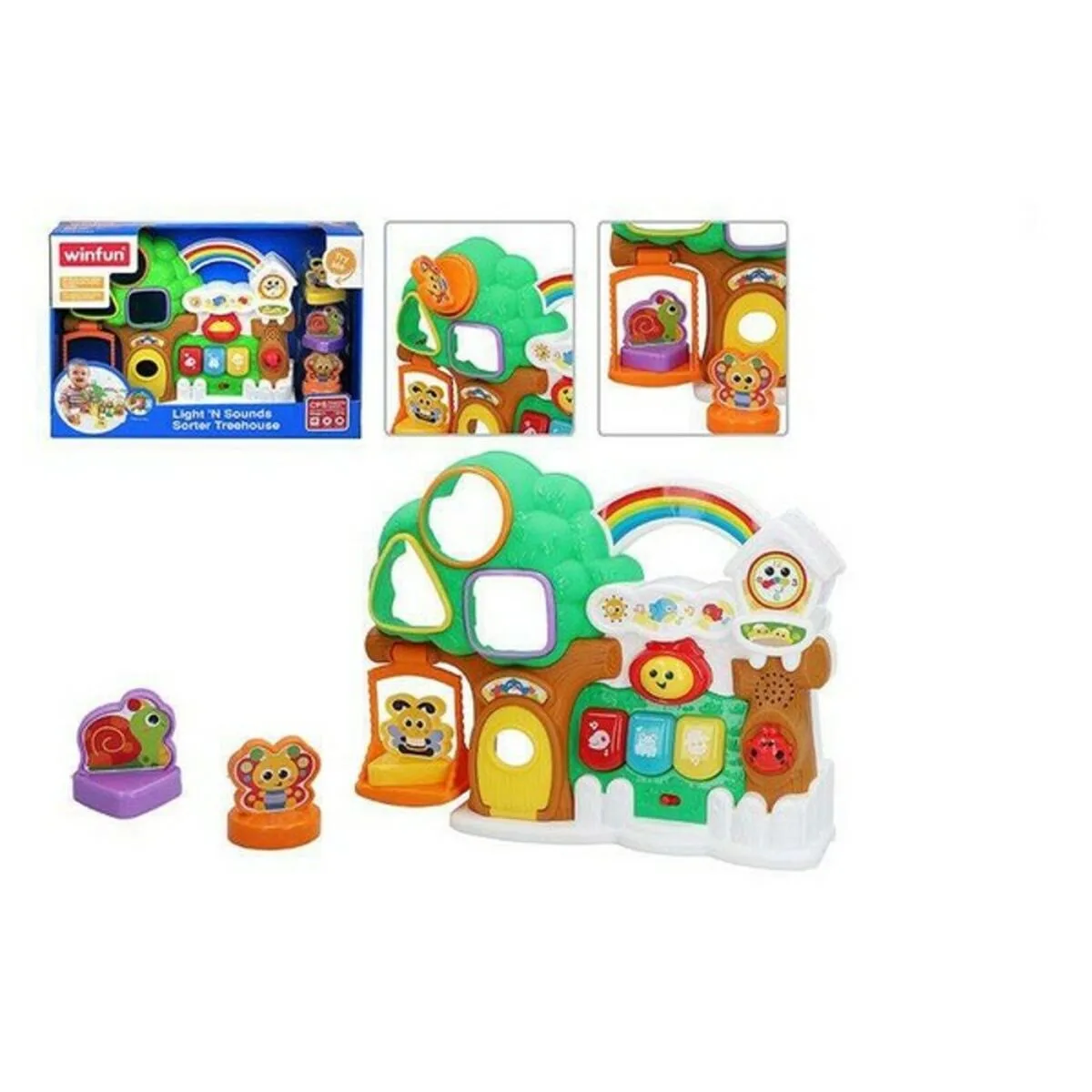 Jouet interactif winfun sorter treehouse winfun 32 x 24 5 x 7 cm s890331755. Diaytar, c'est le manifeste d'un shopping plus intelligent, plus rapide, et résolument plus gratifiant.
