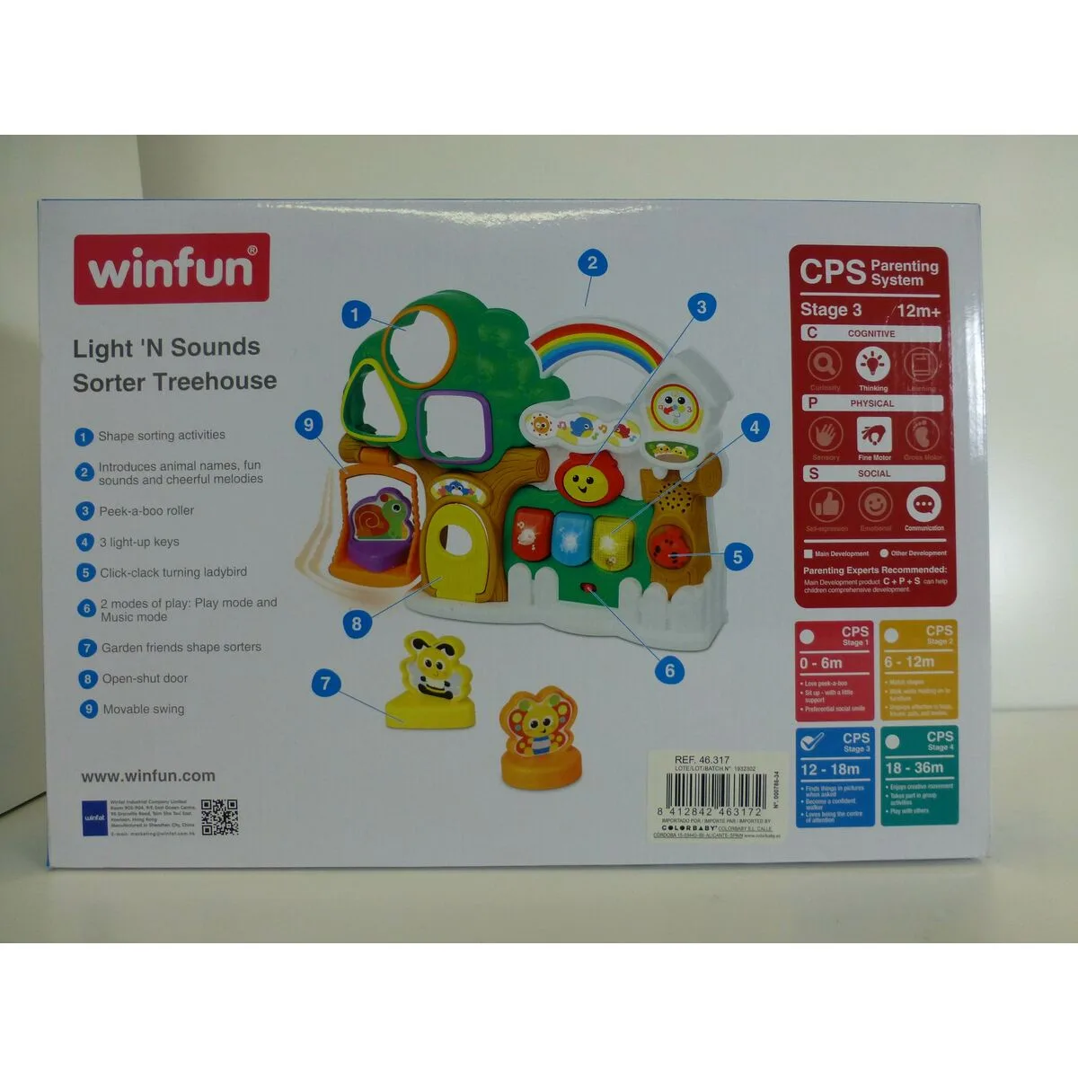 Jouet interactif winfun sorter treehouse winfun 32 x 24 5 x 7 cm s890331791. Diaytar, le compagnon des esprits créatifs et exigeants en quête de produits généraux hors des sentiers battus