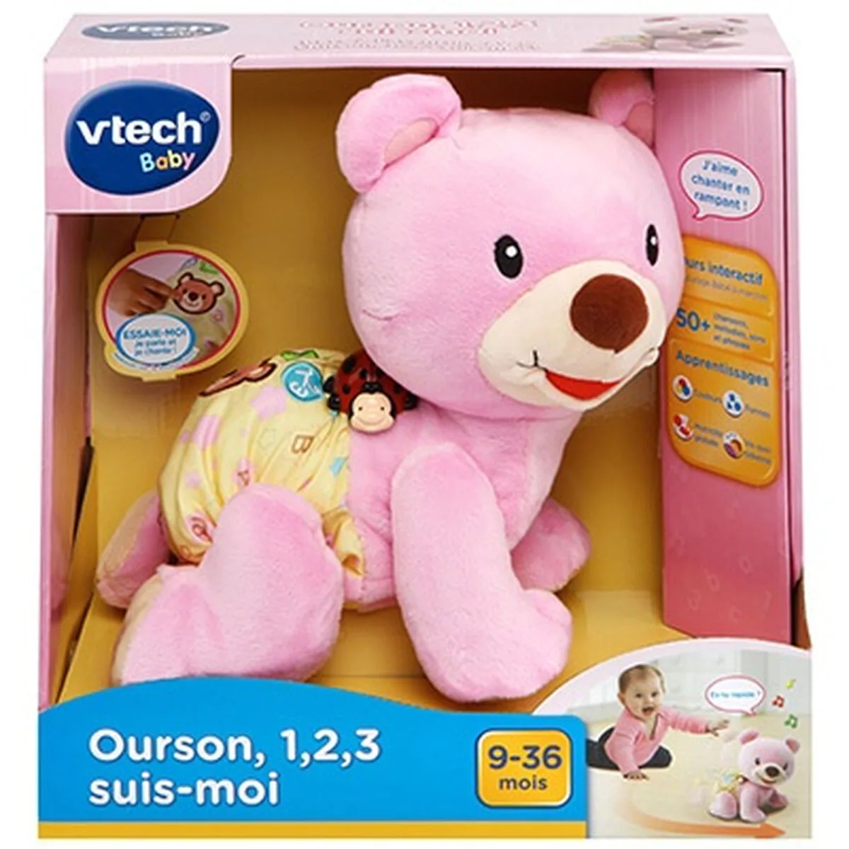 Jouet peluche vtech baby bear 1 2 3 follow me musical rose s718007645. Diaytar révolutionne votre façon de faire du shopping en ligne !