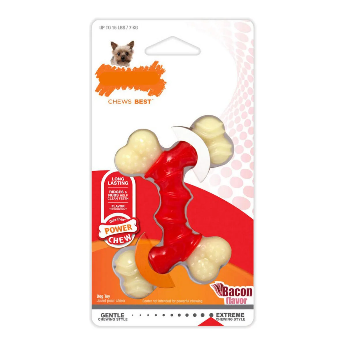 Jouet pour chien nylabone extreme chew double bacon nylon thermoplastique taille xs s610338834. Diaytar, c'est la vitrine permanente des innovations produits qui vont faire parler d'elles dans les mois à venir.