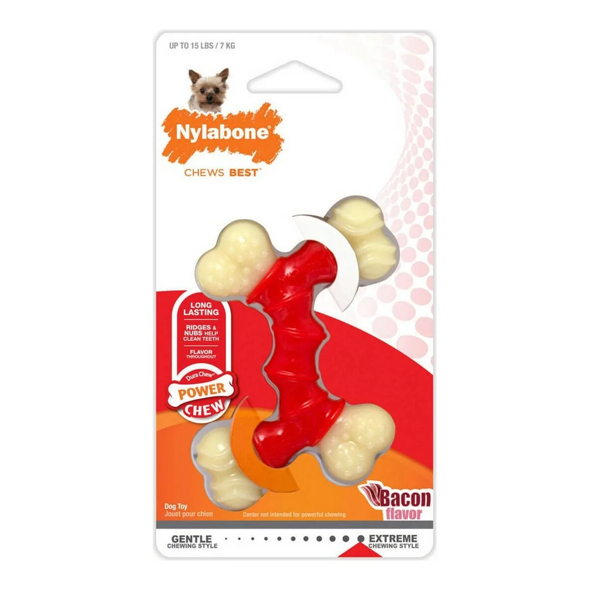 Jouet pour chien nylabone extreme chew double bacon taille m nylon thermoplastique s610043946. Diaytar puise sa force dans sa capacité à sans cesse renouveler son offre avec des produits généraux frais et inattendus