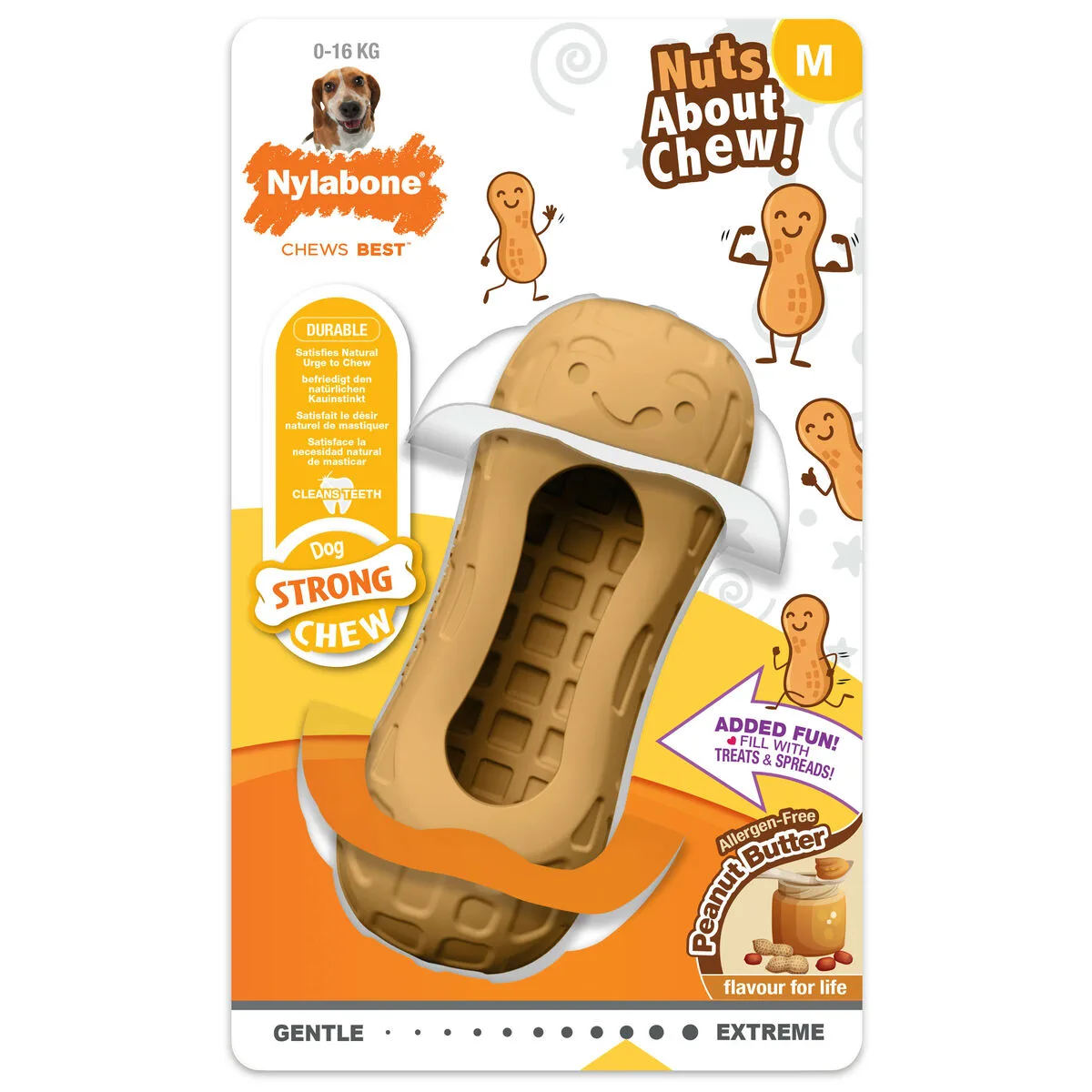 Jouet pour chien nylabone marron beurre de cacahuetes m s610528430. Votre foyer mérite le style et le confort des produits Diaytar Home.