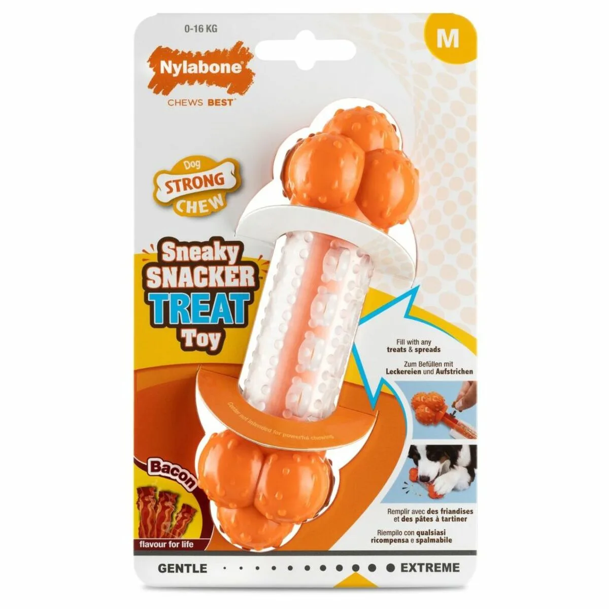 Jouet pour chien nylabone orange bacon artificielle m s610441561. L'art de vivre à la française s'exprime dans notre collection maison Diaytar.