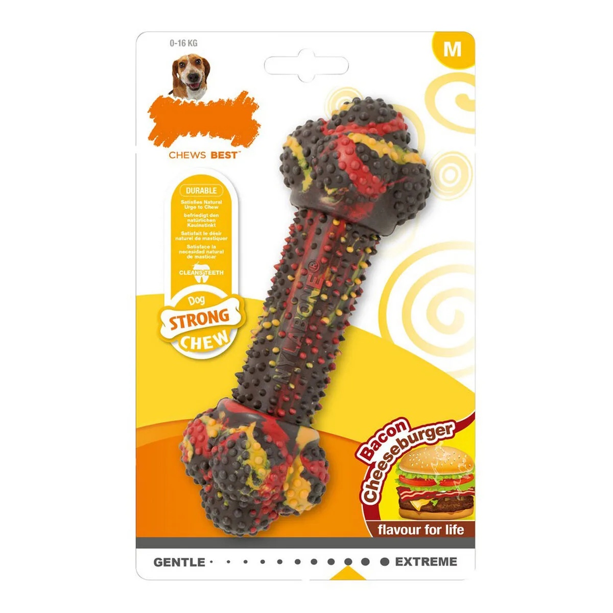 Jouet pour chien nylabone strong chew bacon fromage hamburgers caoutchouc taille m s610328561. Diaytar vous invite à un voyage shopping au cœur des produits qui définissent le mode de vie contemporain