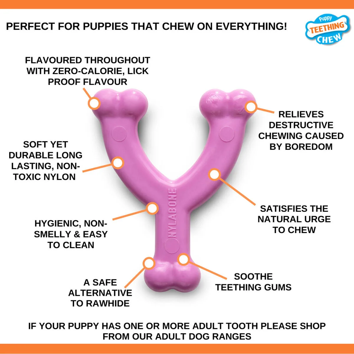 Jouet pour chien nylabone wishbone rose poulet xs s610503036. Bienvenue dans le cercle très sélect des acheteurs inspirés. Diaytar révèle les produits qui définiront demain.