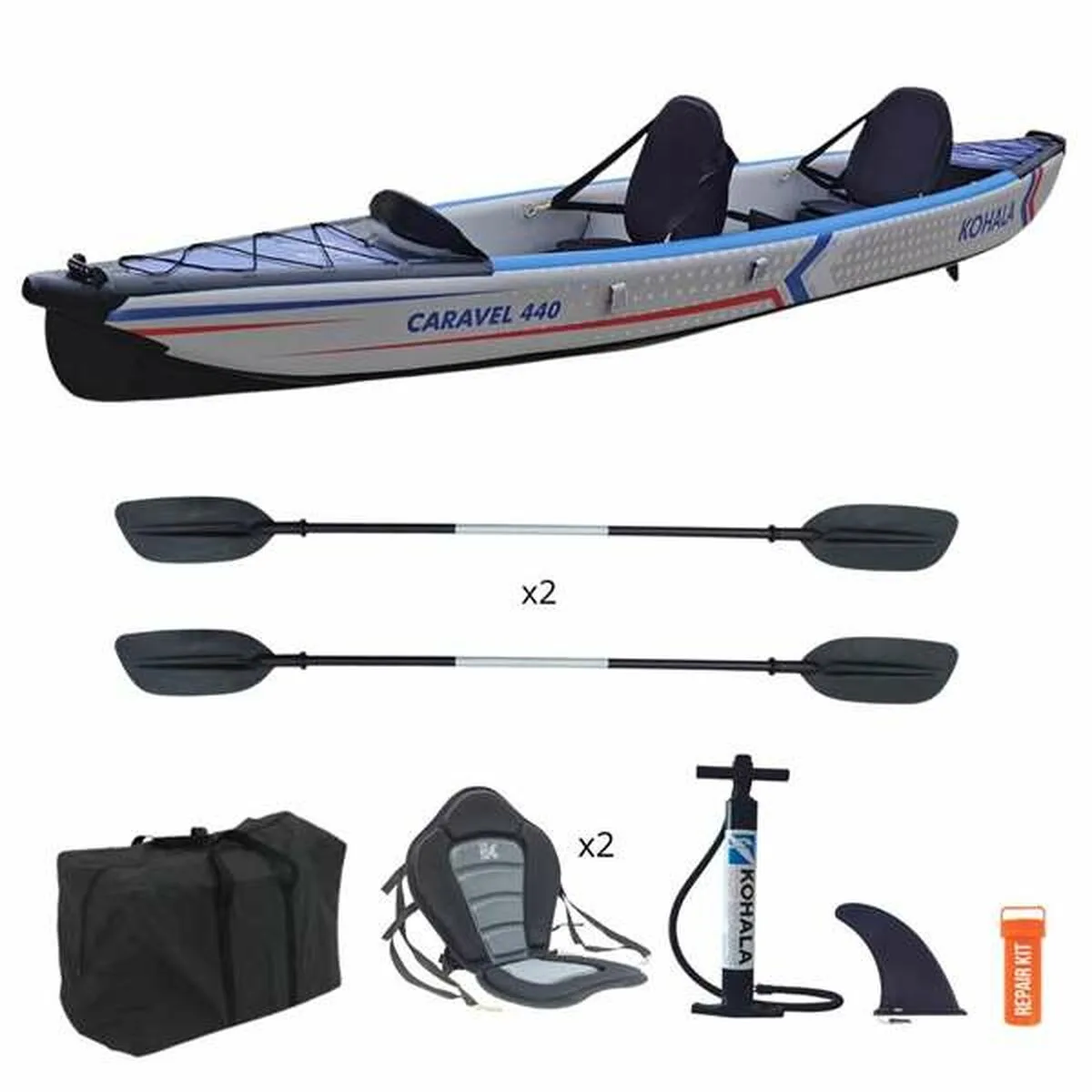 Kayak kohala caravel 440 cm s243629484. Diaytar, c'est le cocktail parfait entre l'esprit start-up et l'expertise d'un grand commerçant généraliste.