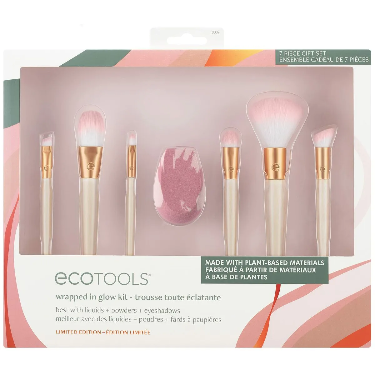 Kit de broche de maquillage ecotools wrapped in glow edition limitee 7 pieces s0510873765. L'excellence à portée de clic avec la boutique en ligne Diaytar.