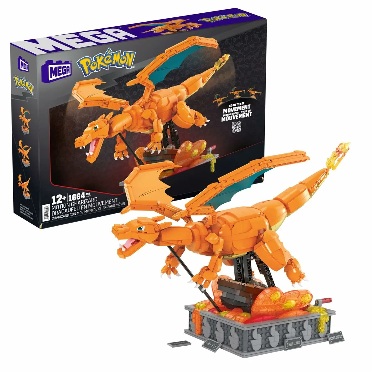 Kit de construction pokemon mega construx motion charizard 1664 pieces s719341046. Diaytar : La boutique qui réunit qualité, tendance et prix accessibles sous un même toit.