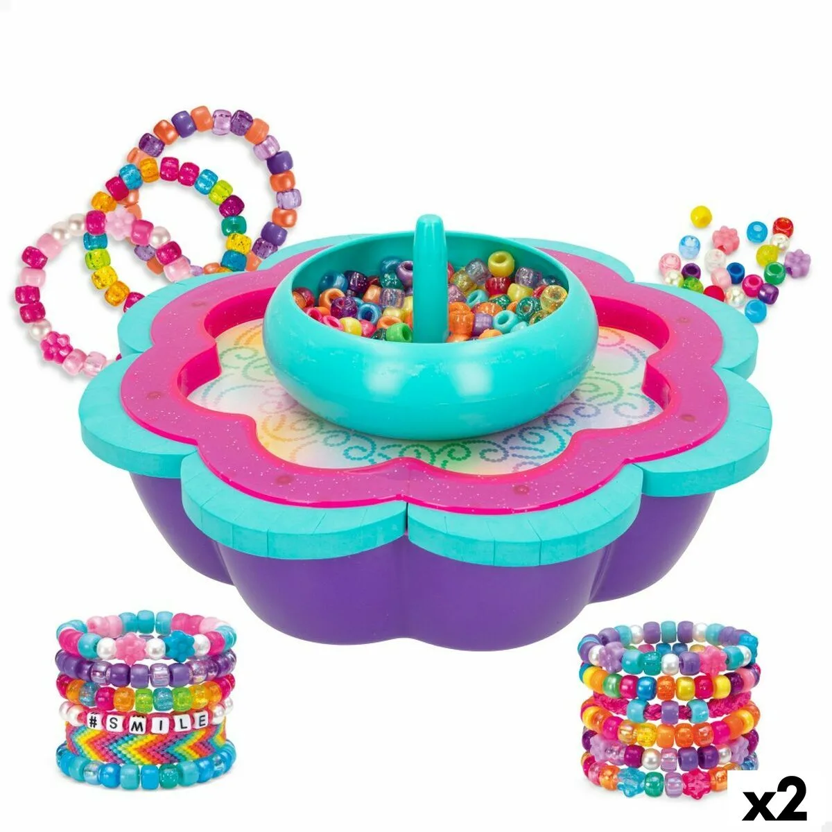 Kit de creation de bracelets cra z art shimmer n sparkle plastique 22 5 x 6 5 x 22 5 cm 2 en 1 2 unites s890073566. Diaytar ne suit pas les tendances, il les anticipe à travers sa sélection前瞻 de produits électroniques et généraux