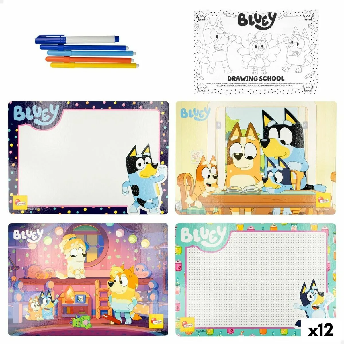 Kit de dessin bluey pocket drawing school 12 unites s890258599. Notre mantra chez Diaytar : un produit, un sourire. Nous mesurons notre succès à votre satisfaction instantanée.
