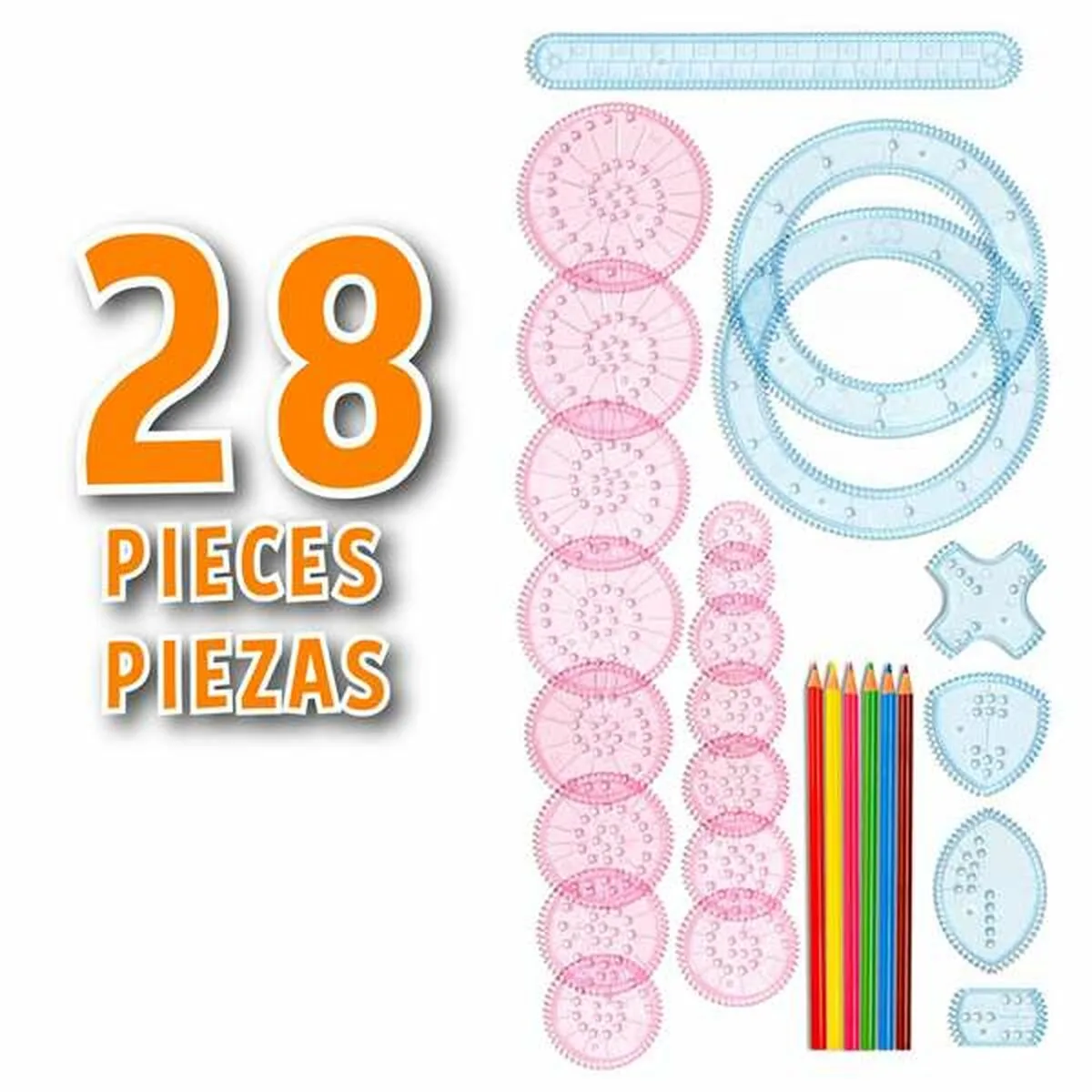 Kit de dessin molto graphics 28 pieces s243668959. Votre style, votre personnalité, nos produits : bienvenue chez Diaytar !