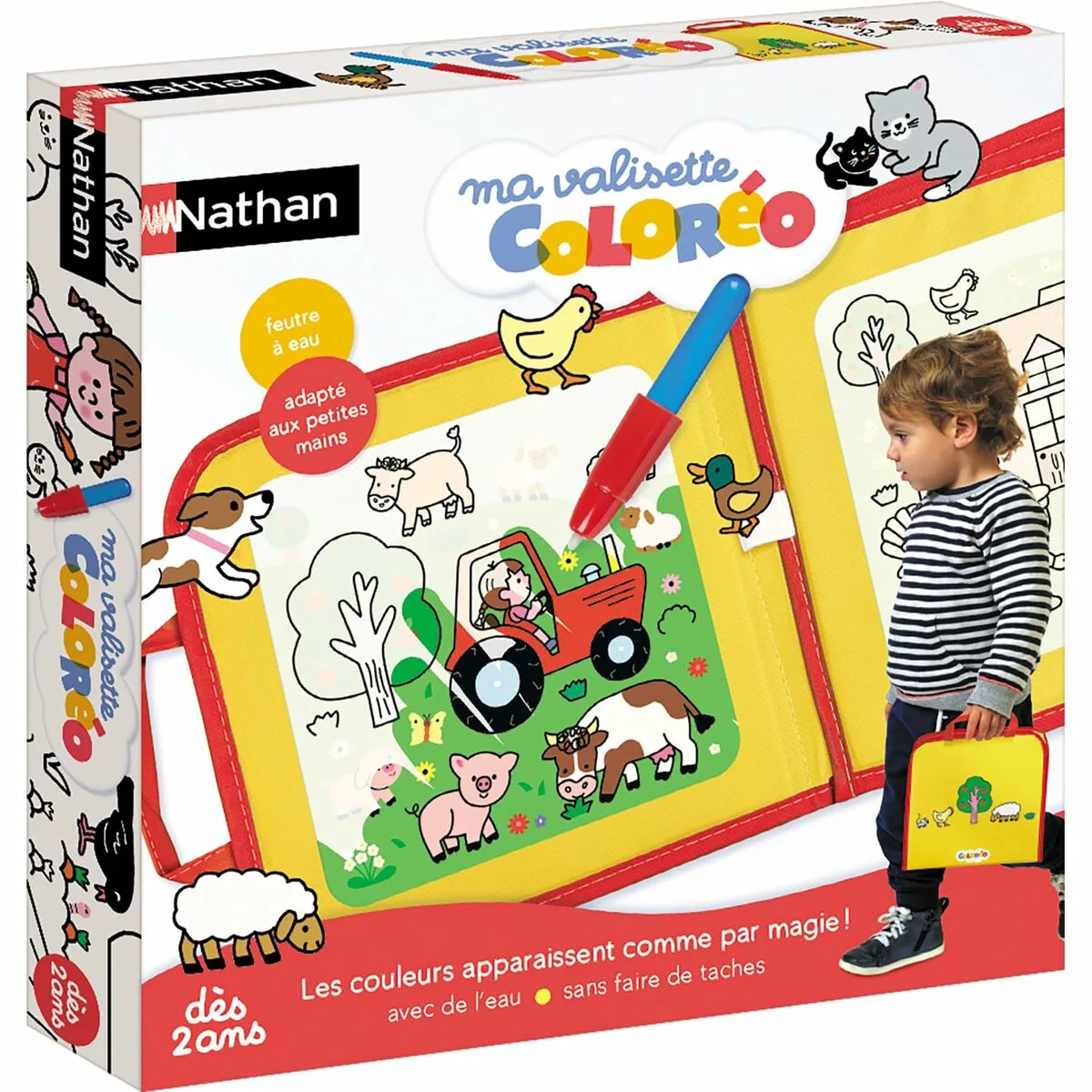 Kit de dessin nathan my coloreo suitcase s7100823012. Diaytar transforme l'essai du e-commerce généraliste en vous offrant une expérience curated, qualitative et surprenante