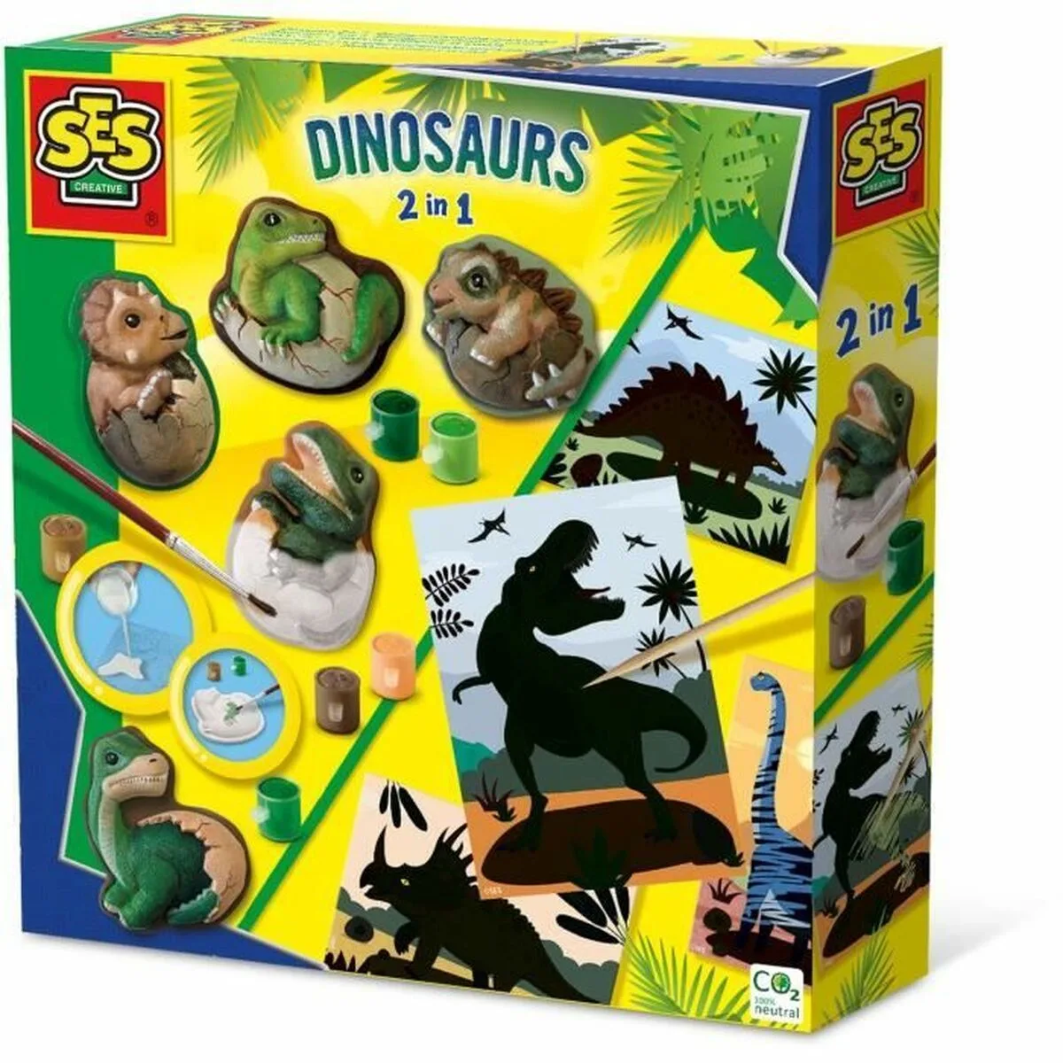 Kit de dessin ses creative 2 in 1 dinosaurs s7100210428. Diaytar, le compagnon des esprits créatifs et exigeants en quête de produits généraux hors des sentiers battus