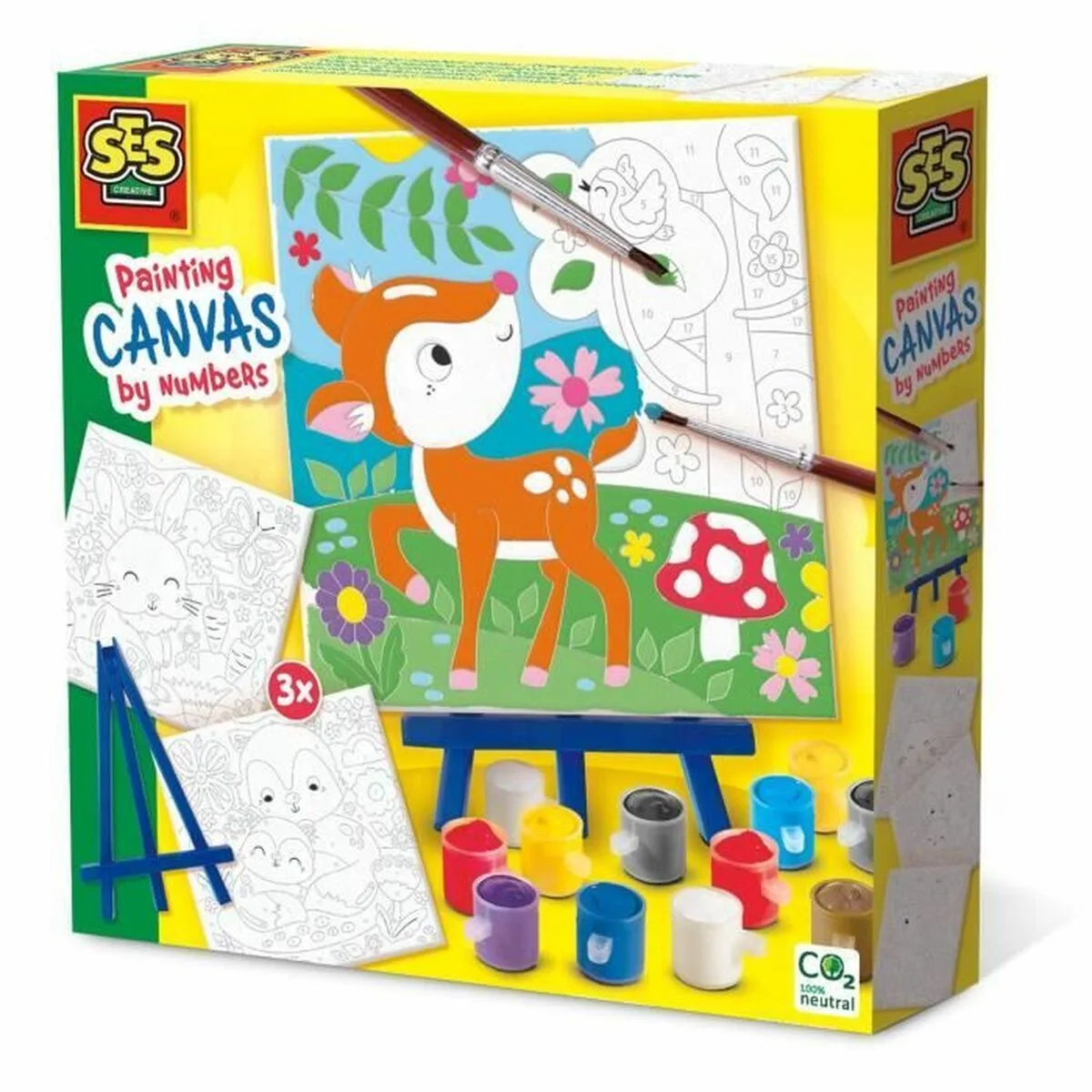 Kit de dessin ses creative painting by number on canvas 3 pieces s7100185775. Diaytar s'engage à vous proposer une expérience shopping unique avec des produits généraux innovants, tendance et toujours à prix attractifs