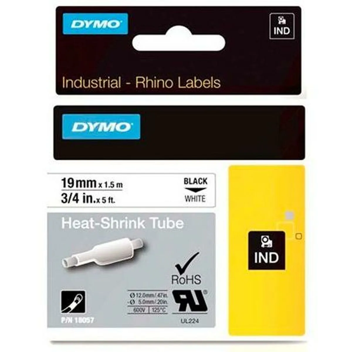 Kit de gaines thermo retratables rhino dymo id1 19 19 x 1 5 mm noir blanc 5 unites s842419510. Diaytar, c'est le sismographe des tendances : nous captons les vibrations du marché pour vous offrir le meilleur.