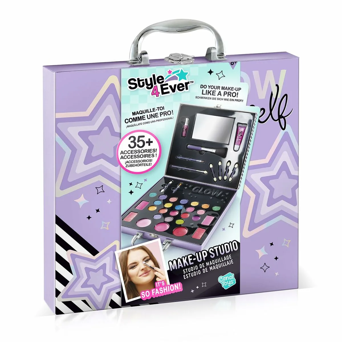 Kit de maquillage pour enfant canal toys ofg 313 rose s7100237922. Diaytar, c'est l'assurance de produits qui durent, tant dans leur construction que dans leur style intemporel.