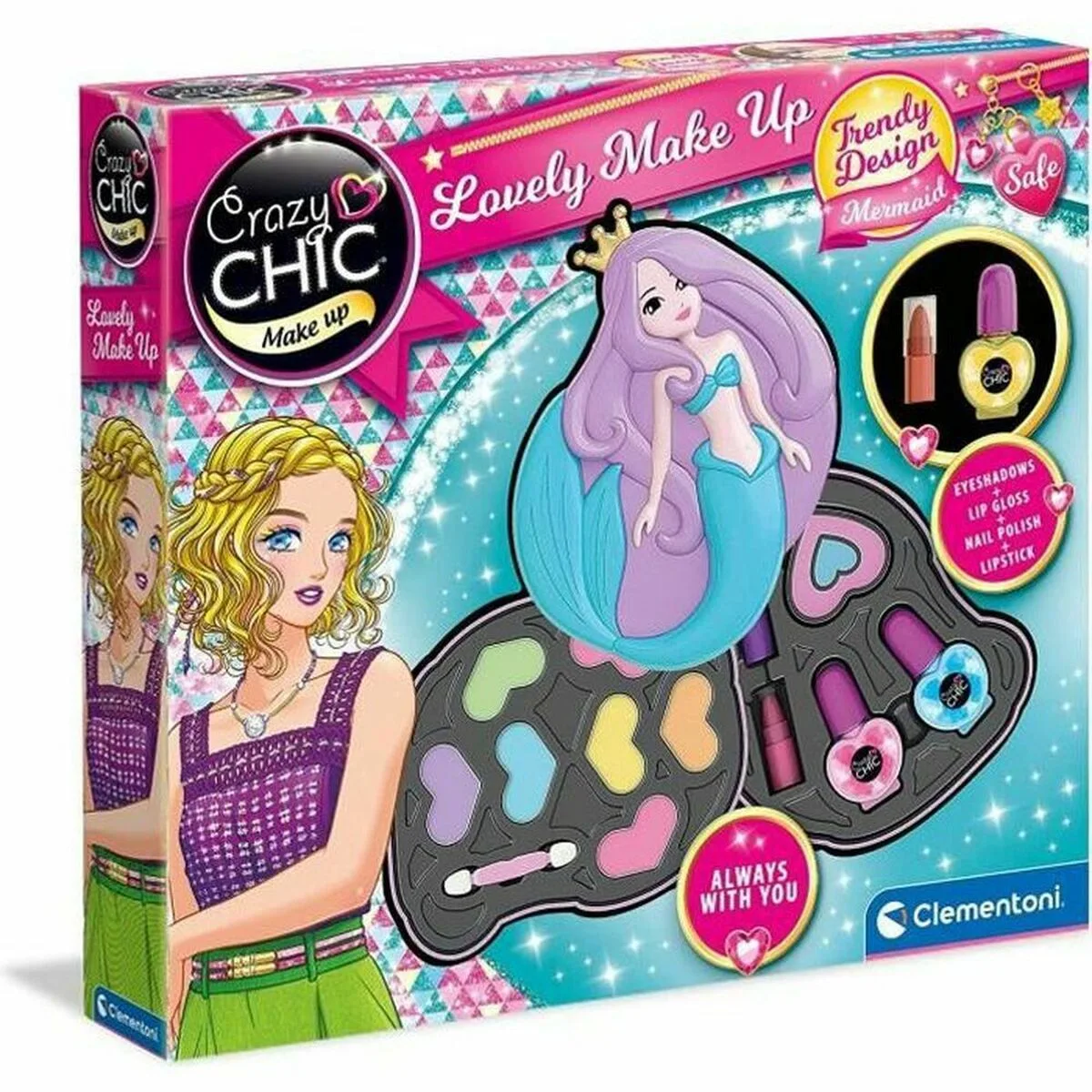 Kit de maquillage pour enfant clementoni 18642 multicouleur s717516564. Votre foyer mérite le style et le confort des produits Diaytar Home.