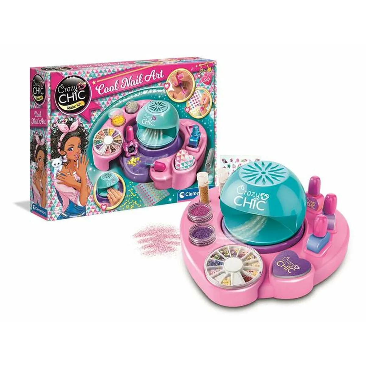 Kit de maquillage pour enfant clementoni cool nails 38 5 x 28 5 x 7 8 cm s241234025. Tendance, confort et qualité : la trilogie gagnante de Diaytar Mode.