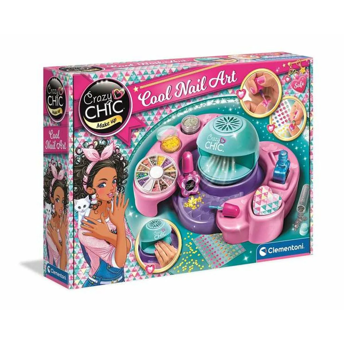 Kit de maquillage pour enfant clementoni cool nails 38 5 x 28 5 x 7 8 cm s241234077. Diaytar, c'est la fusion entre le meilleur de l'artisanat et le cutting-edge de la technologie, au service de votre quotidien.