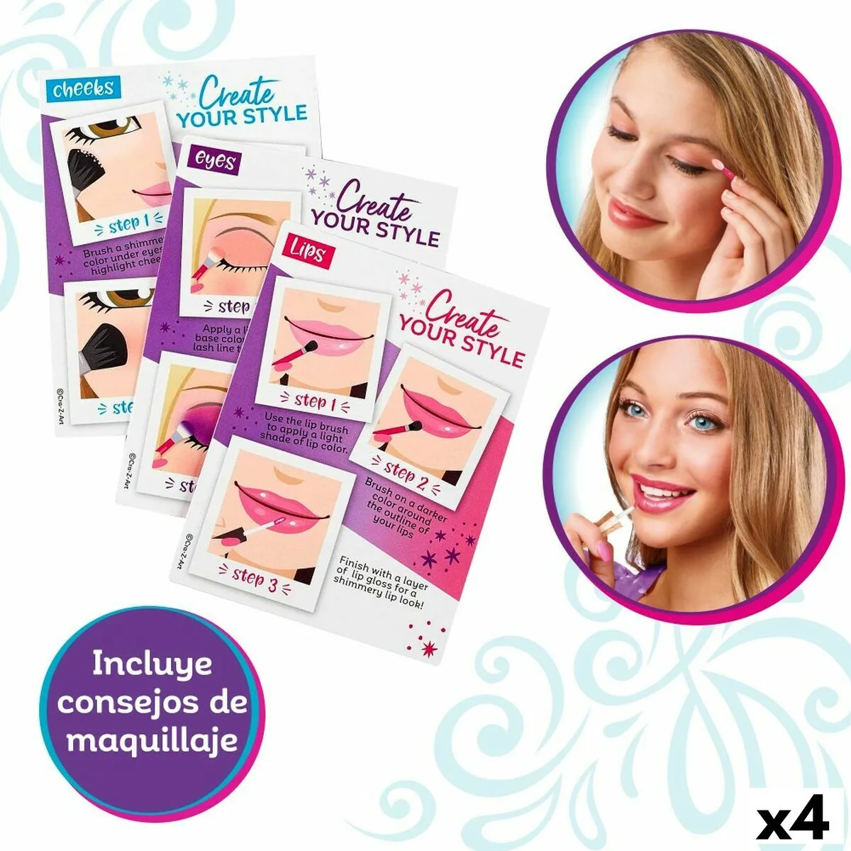 Kit de maquillage pour enfant cra z art shimmer n sparkle 20 5 x 23 5 x 6 5 cm 4 unites s890271323. Pour vous, nous avons créé Diaytar : l'antidote à la monotonie shopping, une injection régulière de produits novateurs.