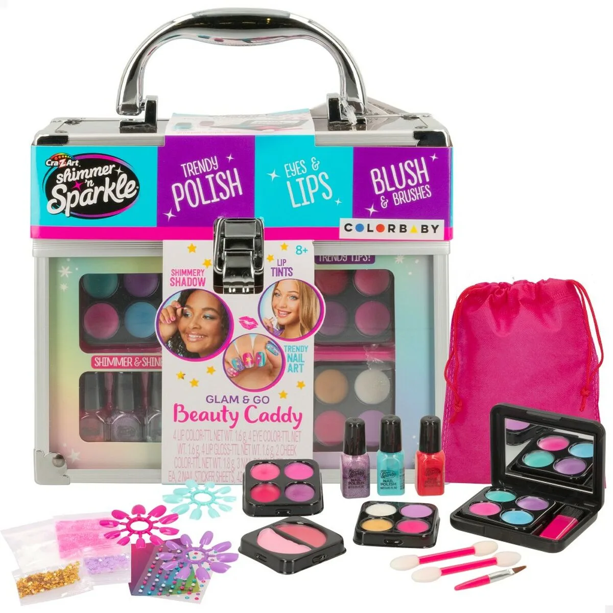 Kit de maquillage pour enfant cra z art shimmer n sparkle glam go 19 x 16 x 8 cm 4 unites s890271286. Diaytar : Parce que vous méritez le meilleur, nous sélectionnons l'excellence.