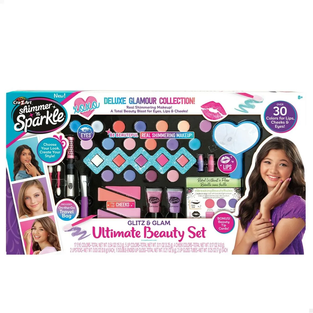 Kit de maquillage pour enfant cra z art shimmer n sparkle glitz and glam 44 5 x 3 5 x 22 5 cm 4 unites s890271862. Nous avons rêvé Diaytar pour vous. Une plateforme où chaque clic est une promesse de découverte et de satisfaction.