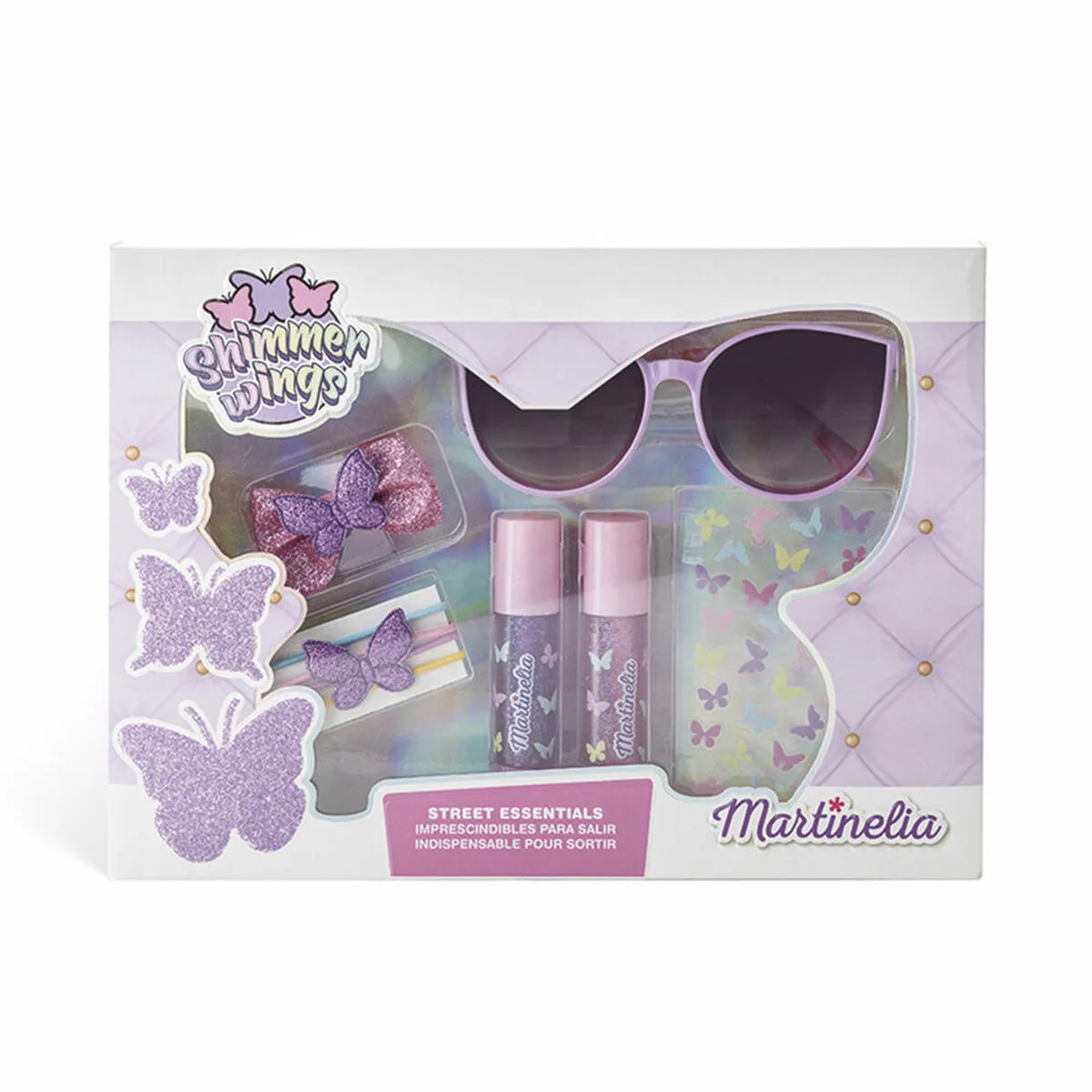Kit de maquillage pour enfant martinelia shimmer wings 10 pieces s0511850879. Diaytar vous habille de la tête aux pieds avec goût et raffinement.