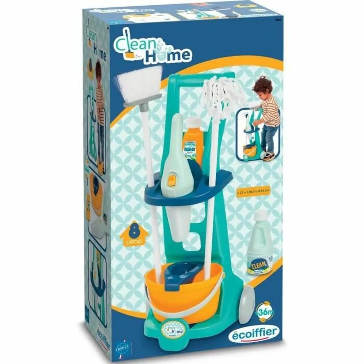 Kit de nettoyage et de rangement ecoiffier clean home jouets 8 pieces s717968283. La boutique en ligne Diaytar, un terrain de jeu infini pour tous ceux qui aiment découvrir des produits utiles et beaux