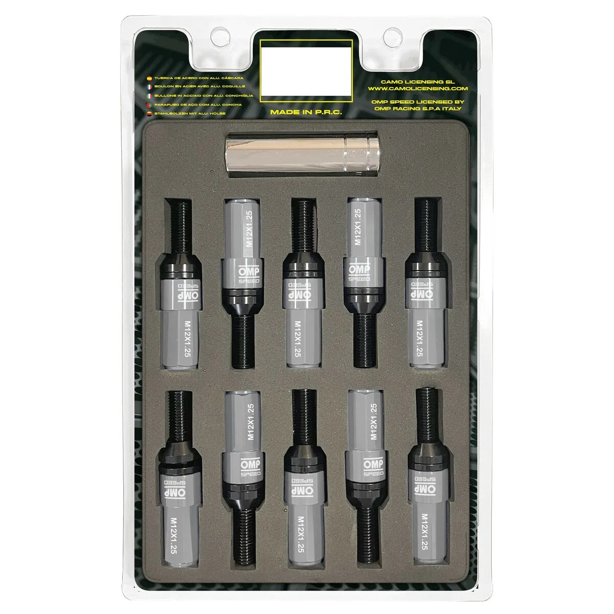 Kit de vissage omp omps09971204 28 mm gris m12 x 1 25 s3711386054. Diaytar : La boutique qui réunit qualité, tendance et prix accessibles sous un même toit.