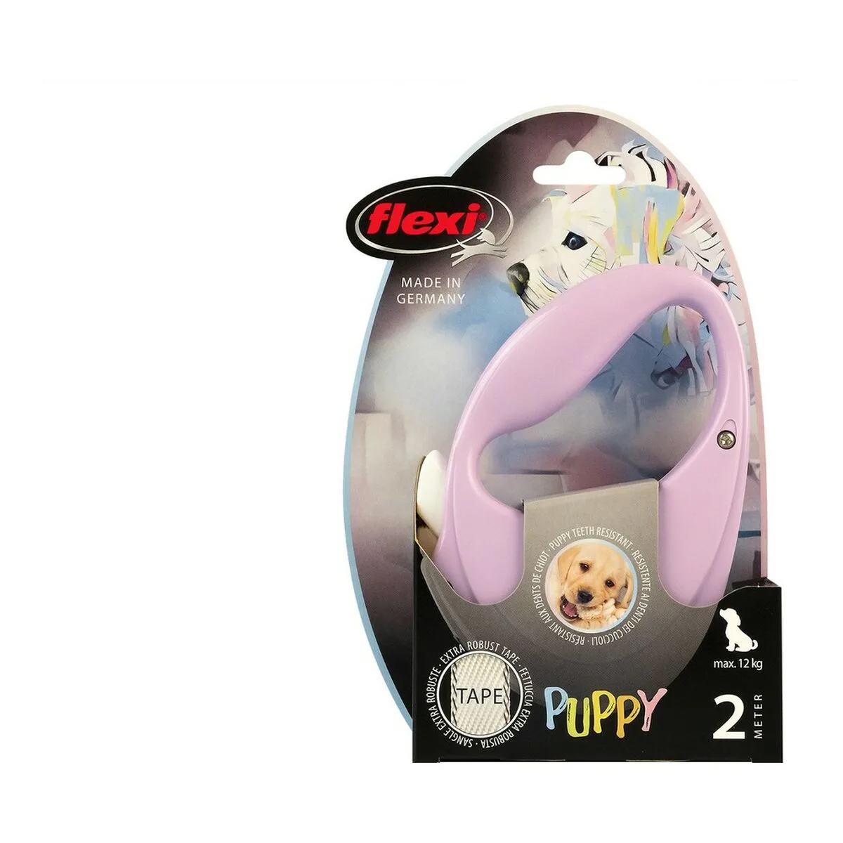 Laisse pour chien flexi puppy 2 m rose s610199986. Votre garde-robe mérite le style Diaytar - Découvrez nos nouveautés !