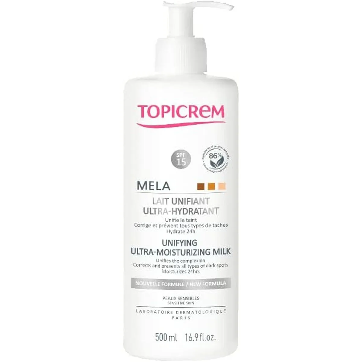 Lait corporel hydratant topicrem mela antitaches 500 ml s0511470130. Rejoignez la communauté Diaytar et vivez une expérience shopping unique.