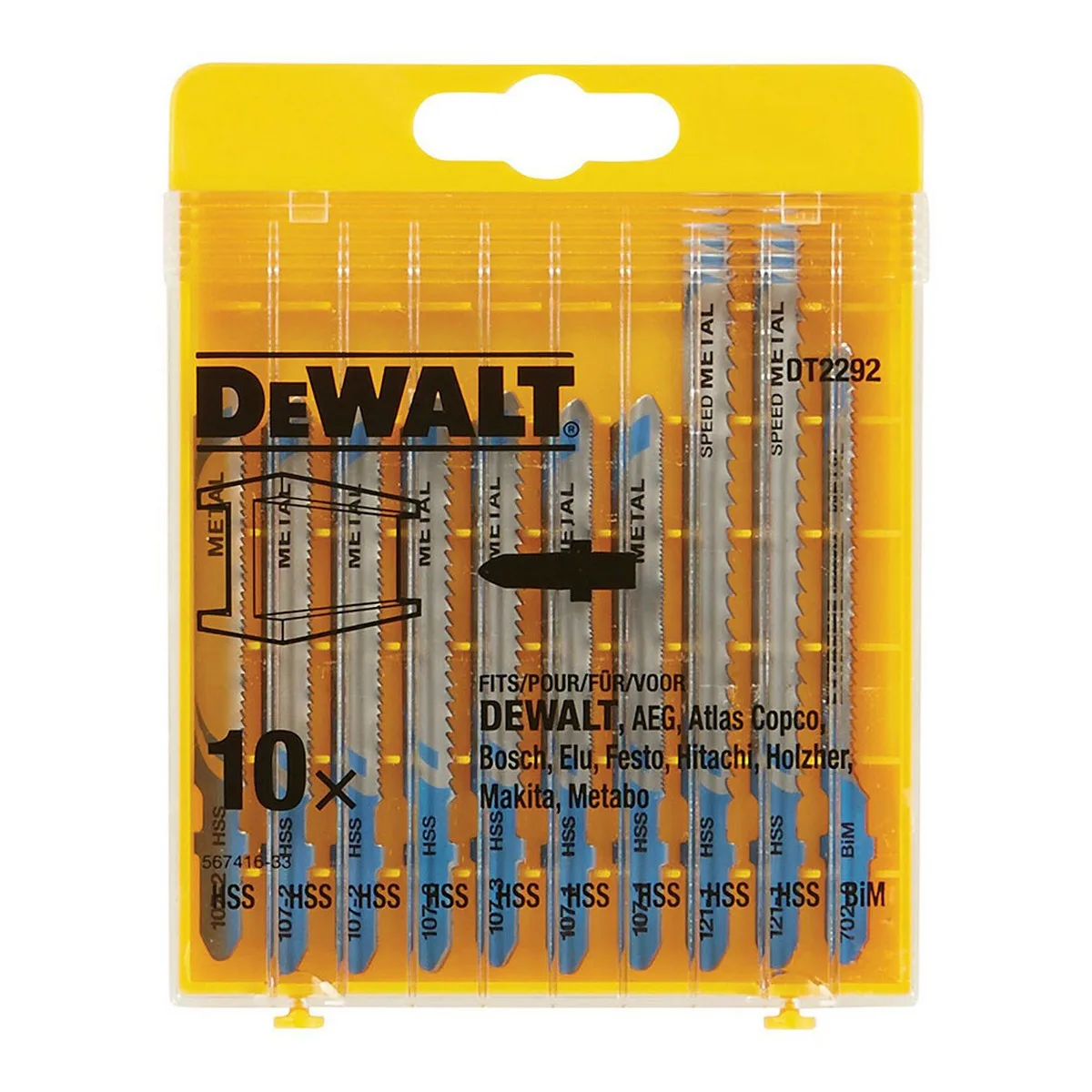 Lame scie dewalt dt2292 qz metal 10 pieces s791168810. La chasse aux produits extraordinaires est ouverte. Diaytar vous donne les clés d'un univers shopping infini.