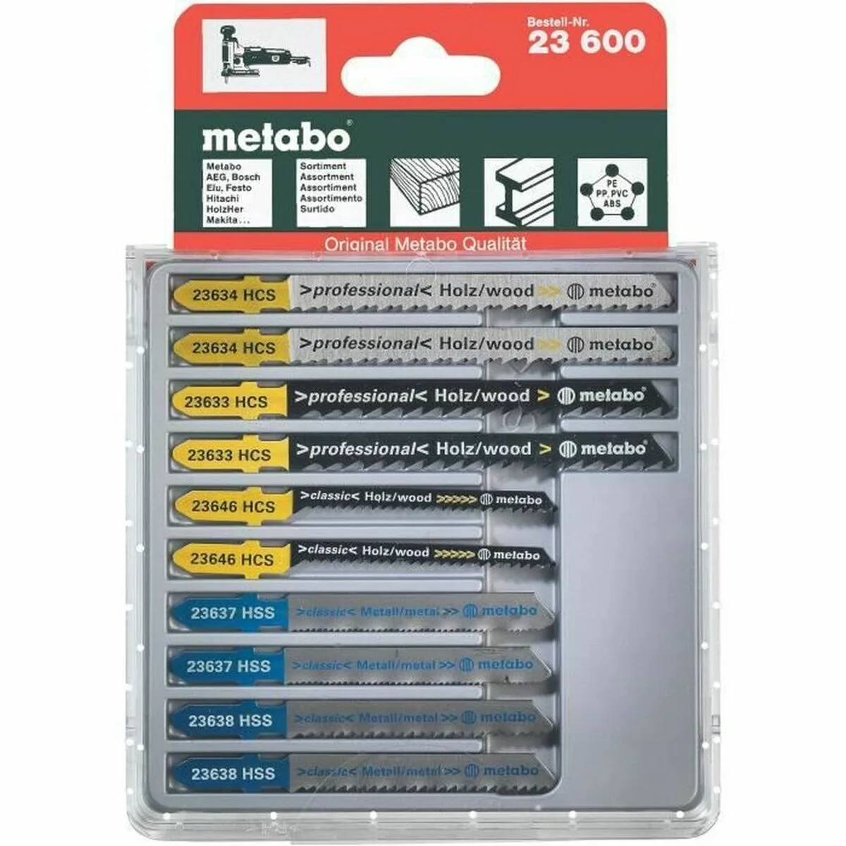 Lame scie metabo 623600000 scie sauteuse 10 pieces s712053451. Nous sommes les archéologues du produit parfait. Diaytar exhume pour vous les trésors cachés du marché.