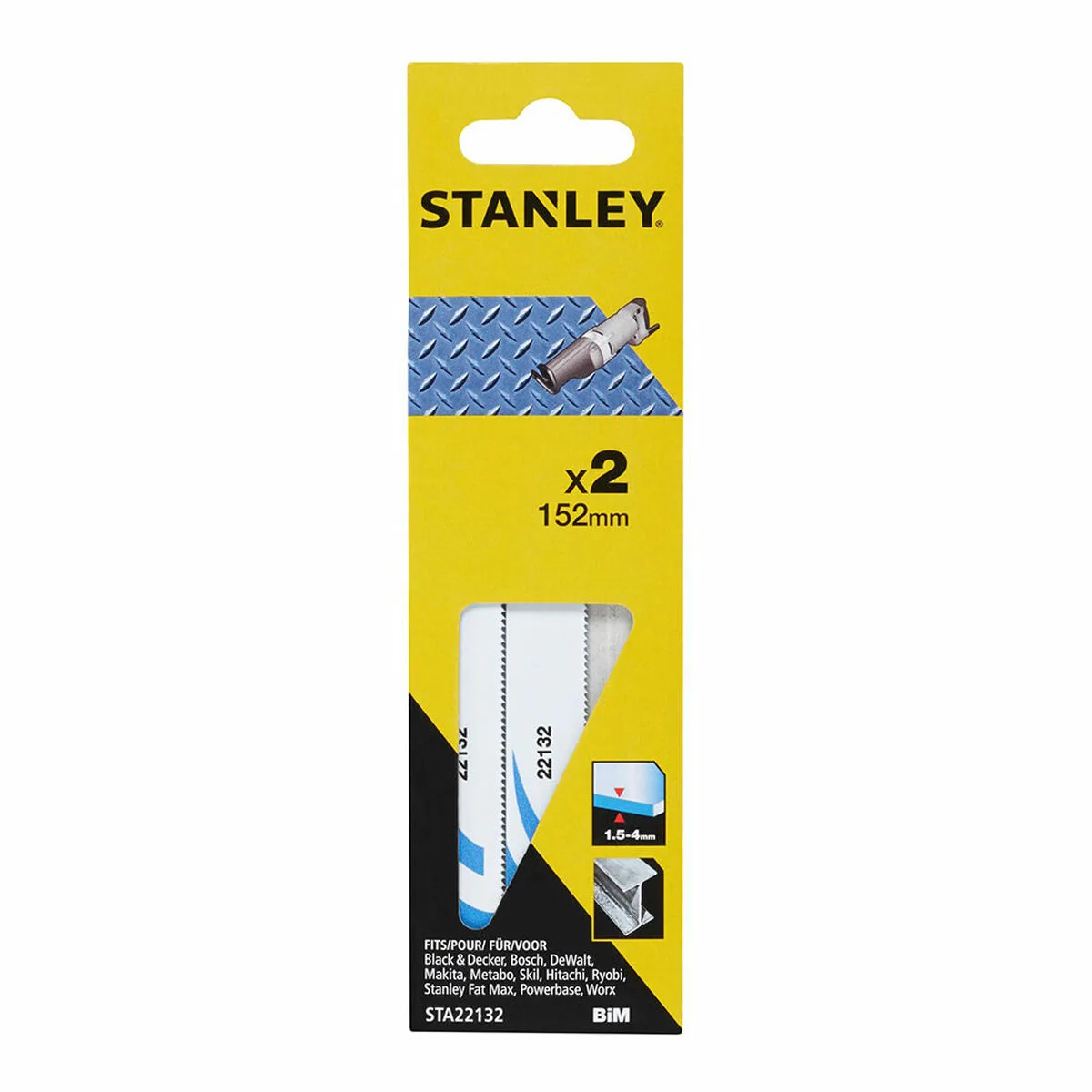 Lame scie stanley sta22132 xj 15 2 cm 2 unites s791829825. Diaytar, c'est votre partenaire de confiance pour construire un quotidien plus fluide, plus beau, et plus inspirant.