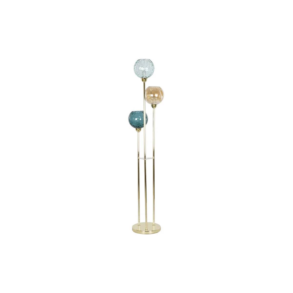 Lampadaire dkd home decor multicouleur dore metal verre 50 w 220 v 45 x 45 x 160 cm s305291698. La boutique en ligne Diaytar, un terrain de jeu infini pour tous ceux qui aiment découvrir des produits utiles et beaux