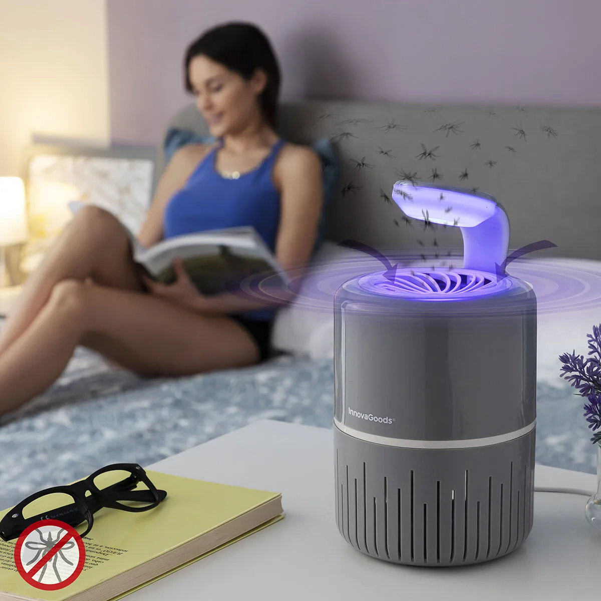Lampe anti moustiques a aspiration kl drain innovagoods v010344752. Diaytar se positionne comme le carrefour des produits innovants, qu'ils relèvent de la tech, de la maison ou du quotidien