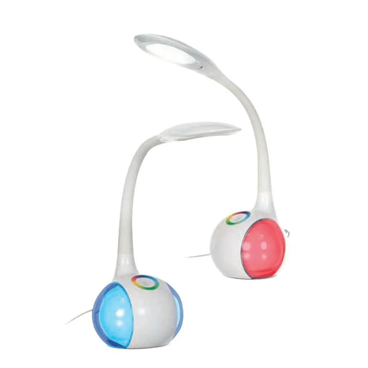 Lampe de bureau activejet aje rainbow rgb blanc 80 plastique 6 w 230 v s912164756. Diaytar : Le curateur de votre quotidien. Des produits soigneusement choisis pour leur originalité et leur utilité
