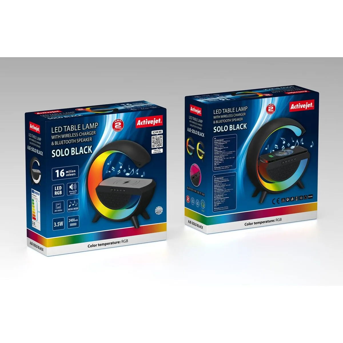 Lampe de bureau activejet aje solo rgb black noir multicouleur plastique 2 8 x 43 5 x 8 cm s9112278453. La promesse Diaytar : une sélection rigoureuse de produits généraux où la tendance et la durabilité vont de pair