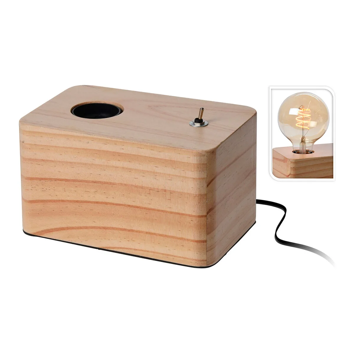 Lampe de bureau atmosphera bois marron 40 w 220 240 v s790835943. Diaytar : là où le shopping devient une forme d'art. Curateur d'un quotidien plus beau et plus fonctionnel.