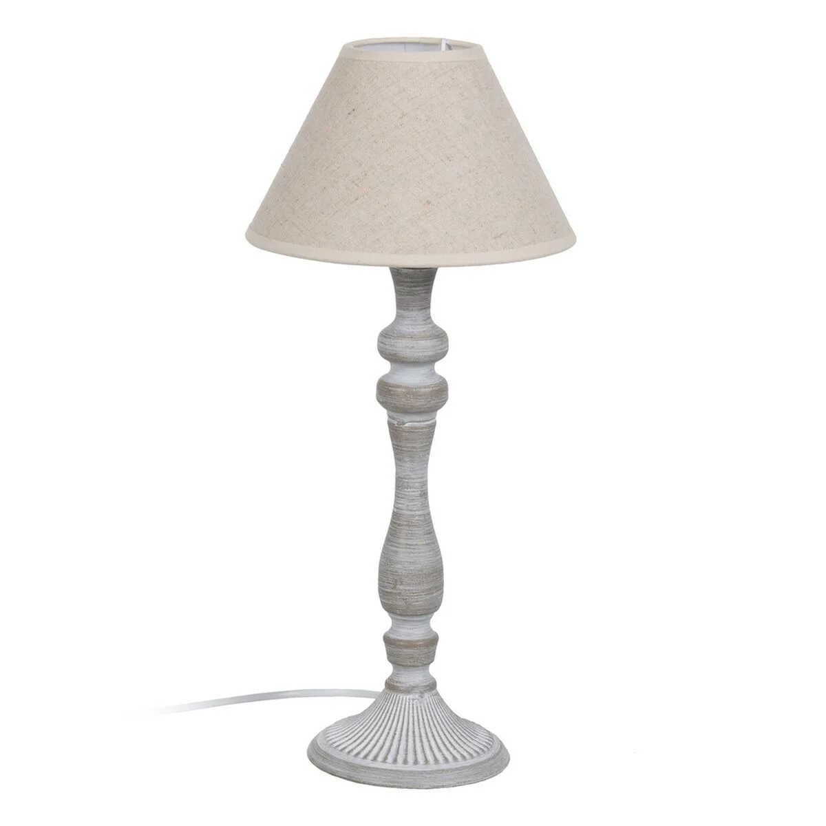 Lampe de bureau beige gris 60 w 220 240 v 23 x 23 x 49 cm s880513897. Diaytar, c'est l'alchimie parfaite entre la froide efficacité de la tech et la chaleur rassurante des produits de qualité.