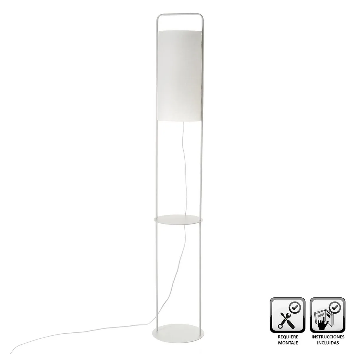 Lampe de bureau blanc metal 60 w 220 240 v 22 x 22 x 150 cm s880753617. Diaytar mise sur l'intelligence collective : notre communauté nous guide pour dénicher les produits les plus plébiscités.