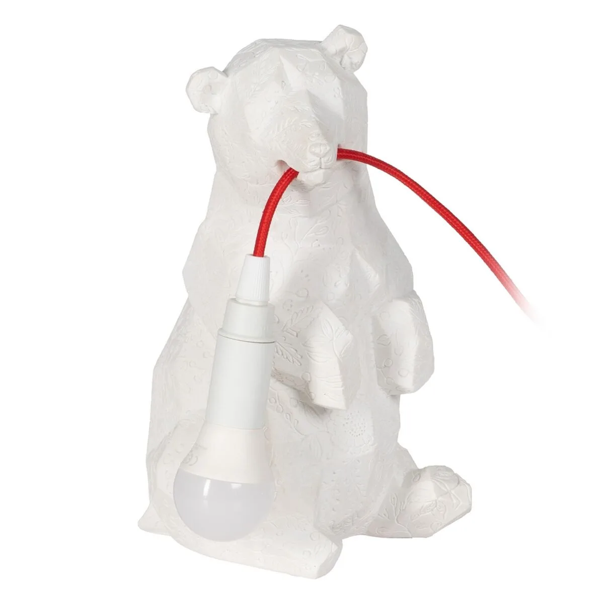 Lampe de bureau blanc rouge polyresine 60 w 220 240 v 16 x 15 x 25 cm s880638058. Notre équipe Diaytar est une bande de dénicheurs compulsifs, toujours en quête du produit qui provoquera l'étincelle dans votre regard.