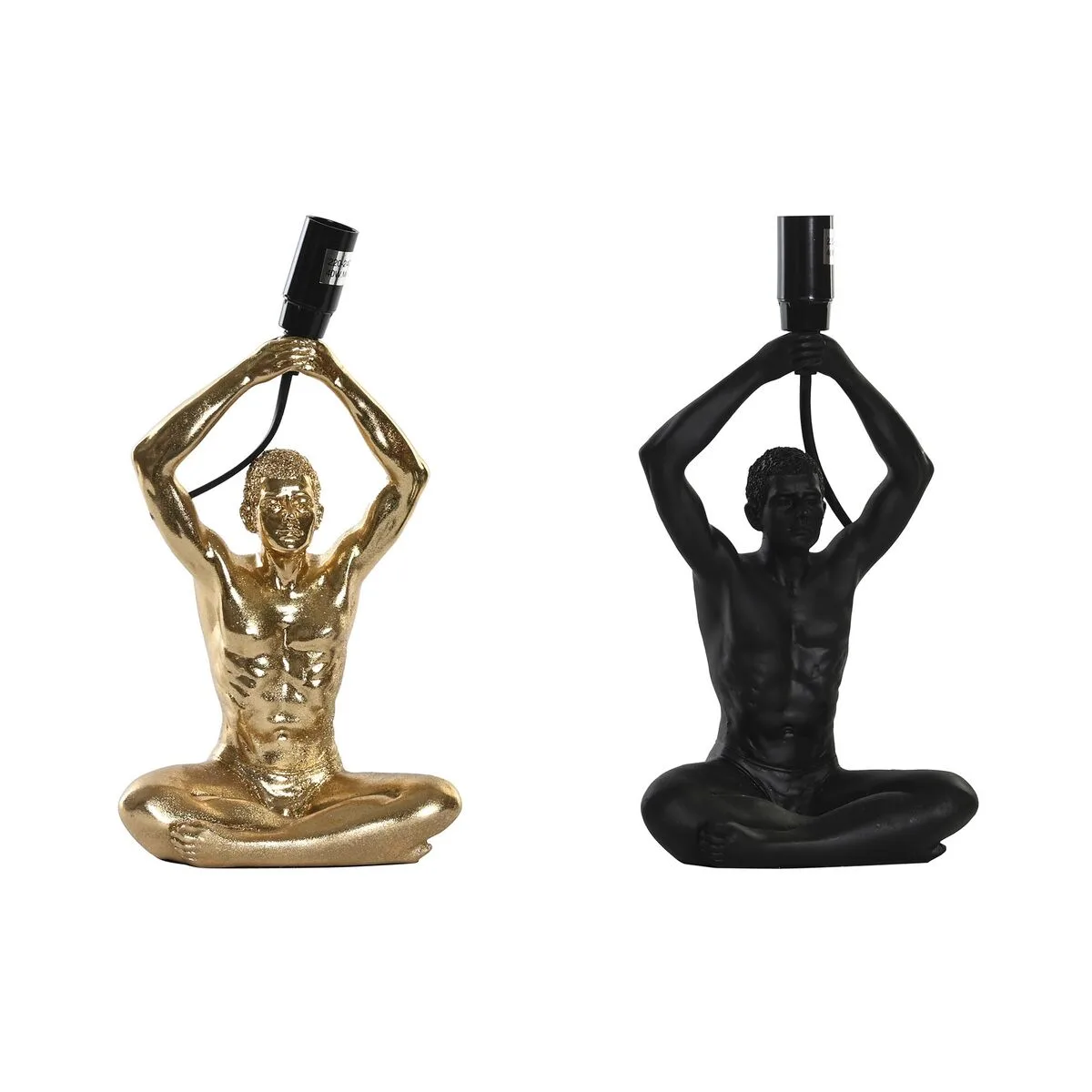 Lampe de bureau dkd home decor 25w noir dore homme 220 v moderne 16 x 10 5 x 25 cm 2 unites s303157551. L'excellence à portée de clic avec la boutique en ligne Diaytar.