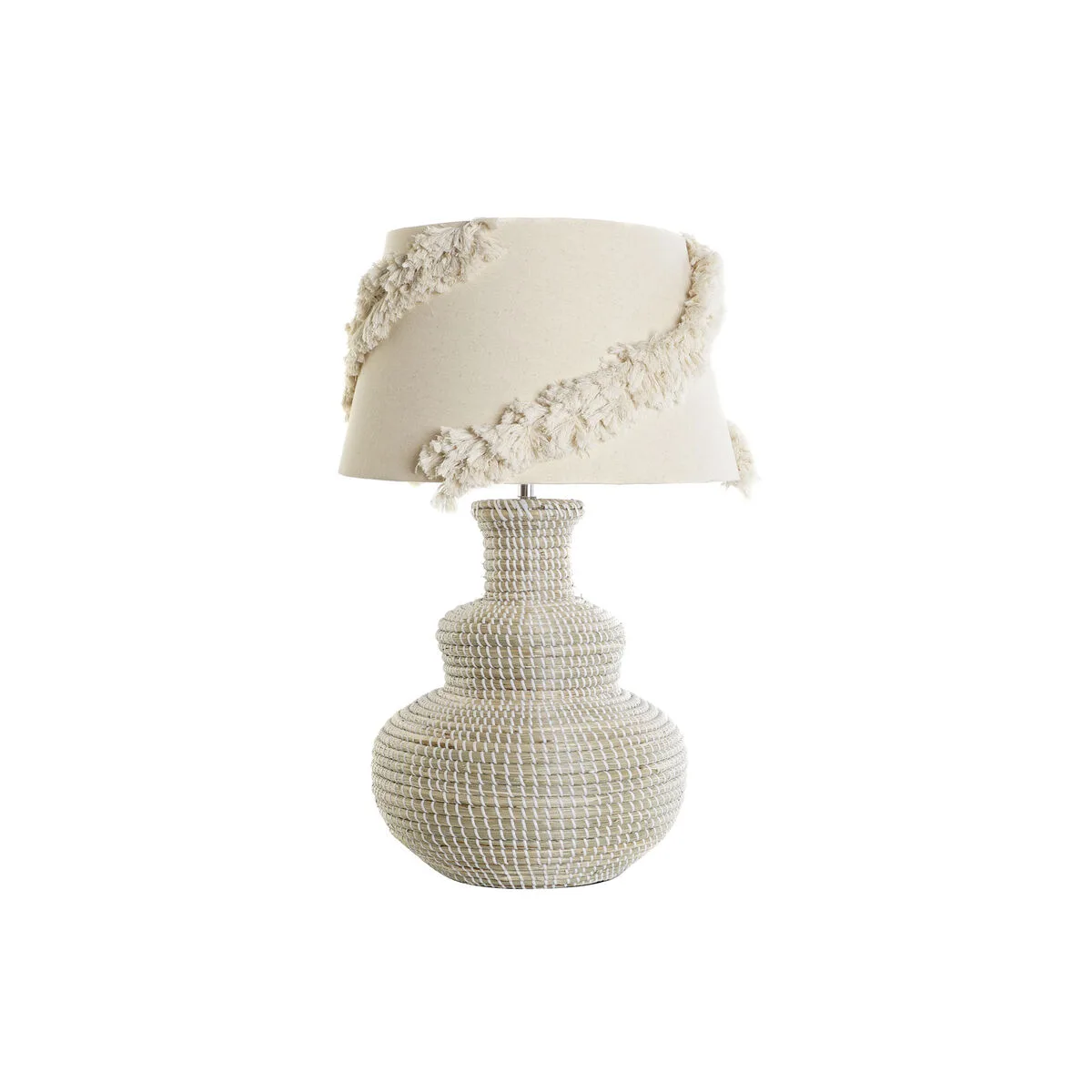 Lampe de bureau dkd home decor blanc marron 50 w 220 v 42 x 42 x 70 cm s305267971. Plongez dans l'univers Diaytar où chaque produit raconte une histoire.