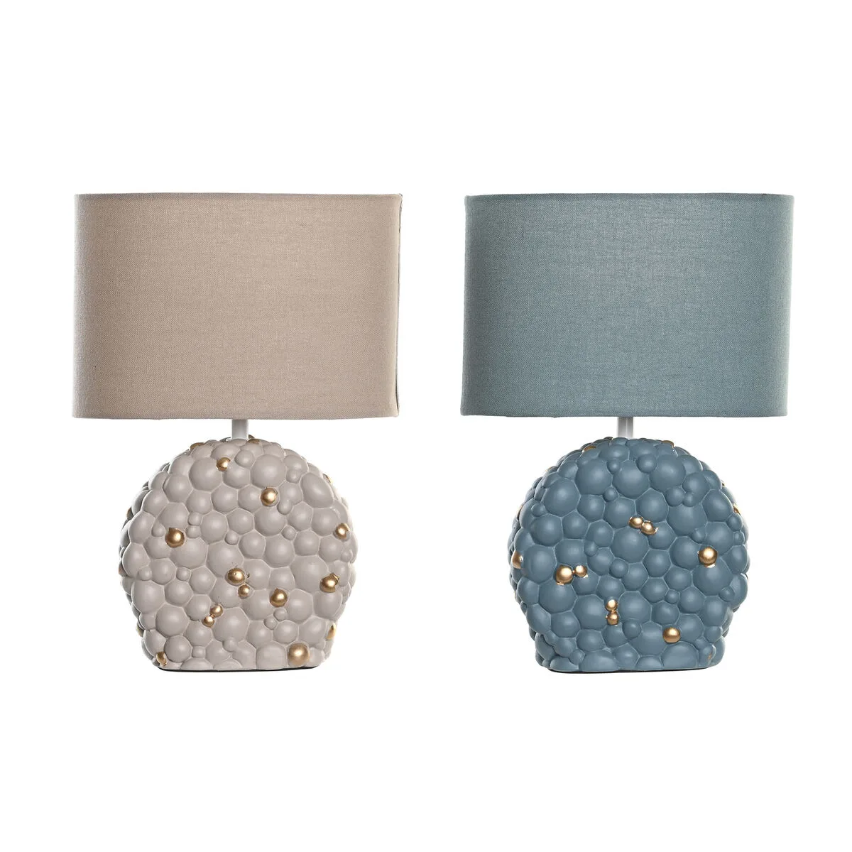 Lampe de bureau dkd home decor bleu dore marron tissu polyester gres 220 v 50 w 24 x 15 x 34 cm 2 unites s304225040. Diaytar vous offre un accès privilégié à une sélection de produits qui font buzz, qui innovent et qui embellissent la vie