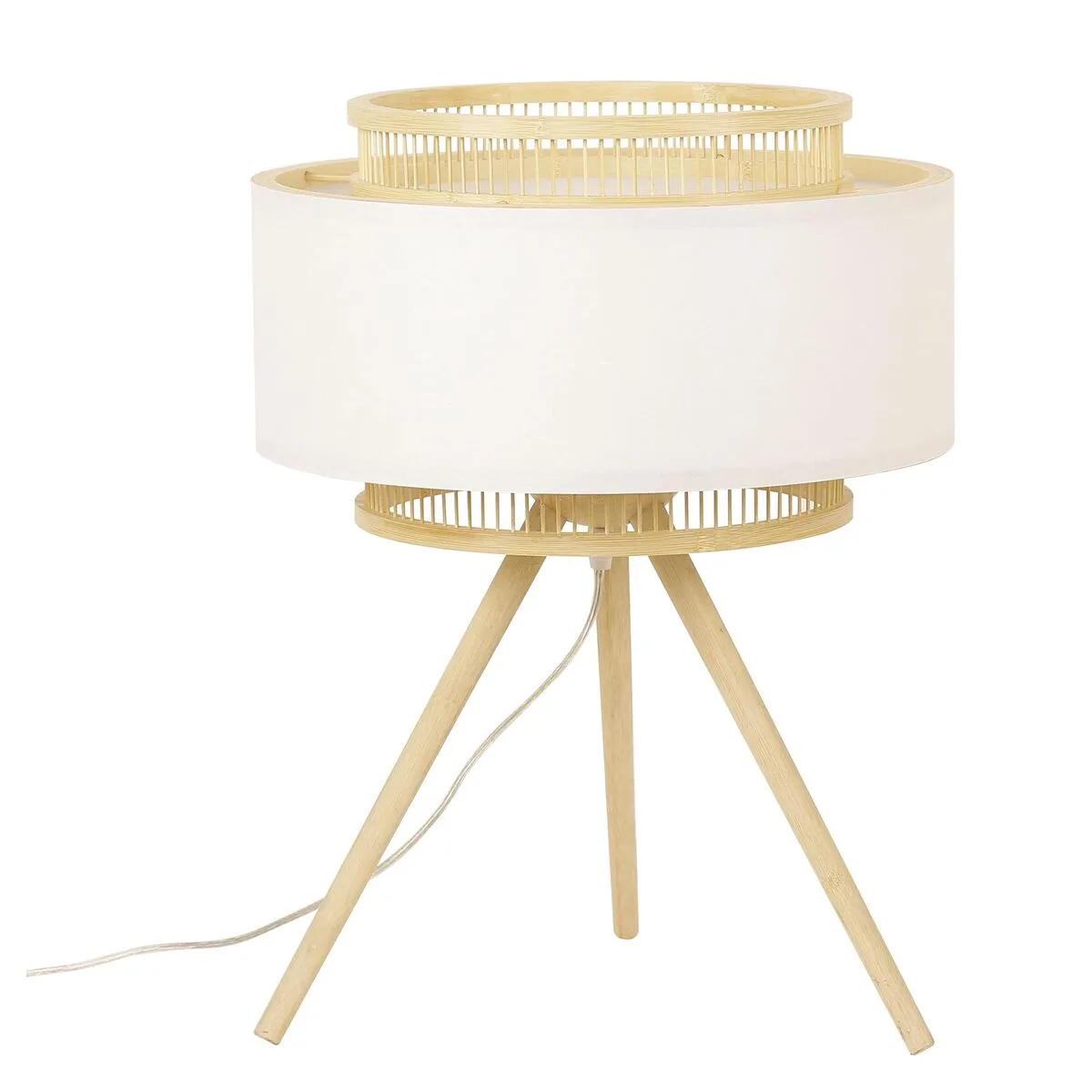 Lampe de bureau dkd home decor marron polyester blanc bambou 36 x 36 x 48 cm s304012215. Nous sommes fiers de vous présenter Diaytar, une plateforme où l'amour du produit général et tendance est roi